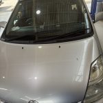 名阪国道での飛び石被害でご入庫いただいたトヨタ 20プリウス